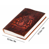 Diario hecho a mano para Creed of Assassin Notas del diario de cuero genuino  - 2