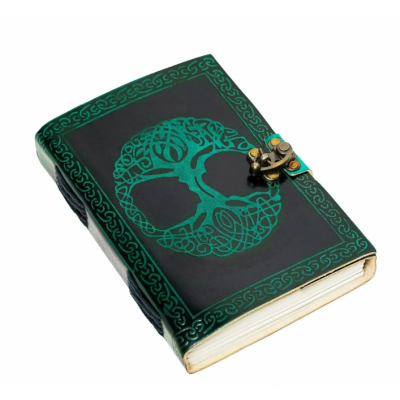 Medieval Tree of Life Diary, Handmade Genuine Leather Notes  - 2