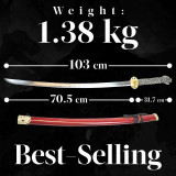 HIGHLANDER - CONNOR MACLEOD KATANA - HAND FORGED  - 1