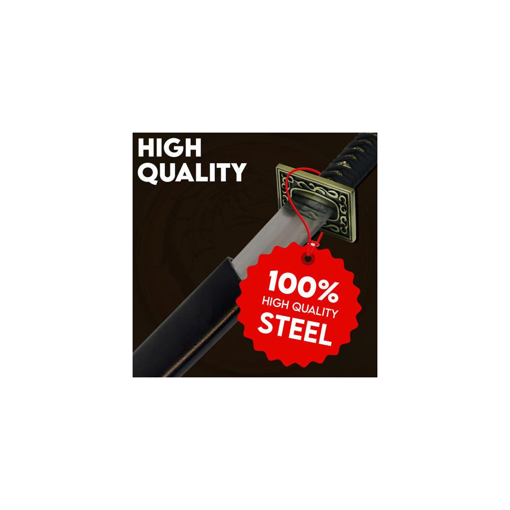 MORTAL KOMBAT - ÉPÉE HANZO HAZASHI - FORGÉ À LA MAIN  - 1