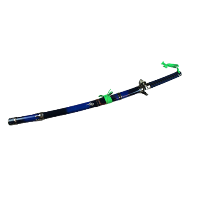 RIN OKUMURA KATANA FUNCIONAL SHARP DAMASCO AÇO AZUL EXORCISTA  - 1