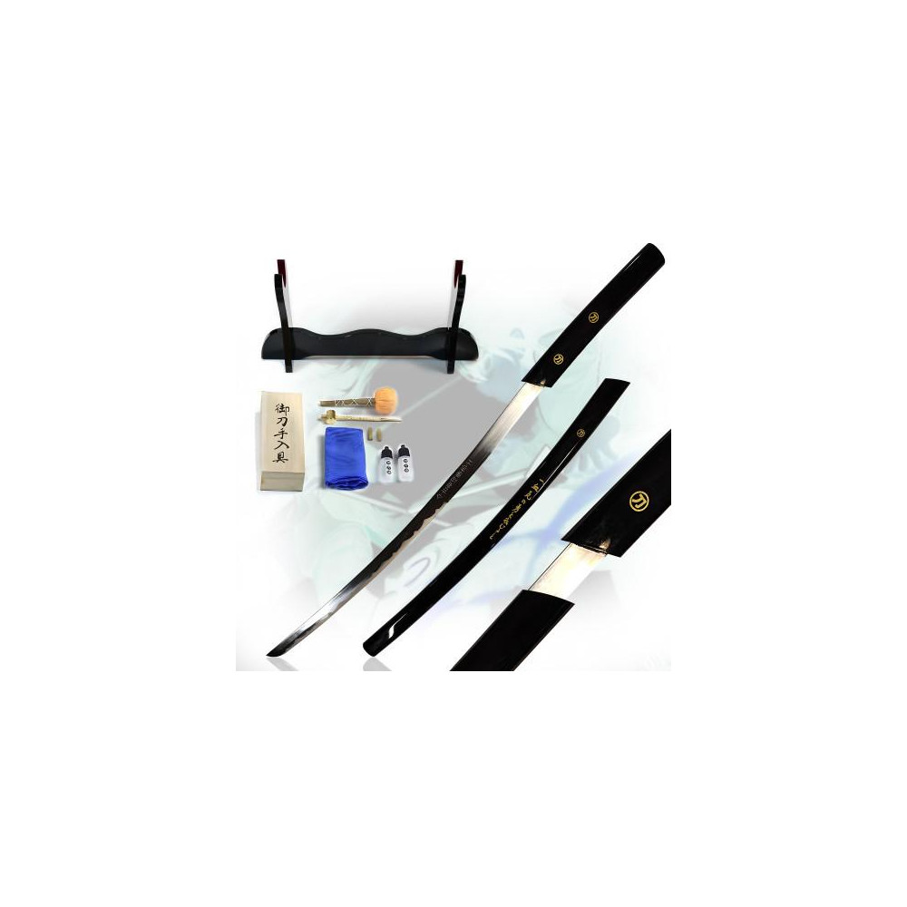 ESPADA O REN ISHII, FORJADA À MÃO E DOBRADA, CONJUNTO  - 2