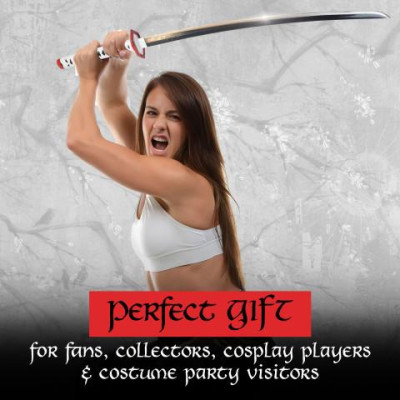 KATANA FONCTIONNEL GIYU TOMIOKA KIMETSU NO YAIBA DEMON SLAYER  - 3