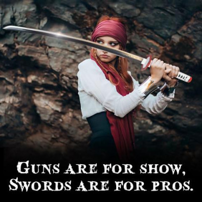 KATANA FONCTIONNEL GIYU TOMIOKA KIMETSU NO YAIBA DEMON SLAYER  - 4