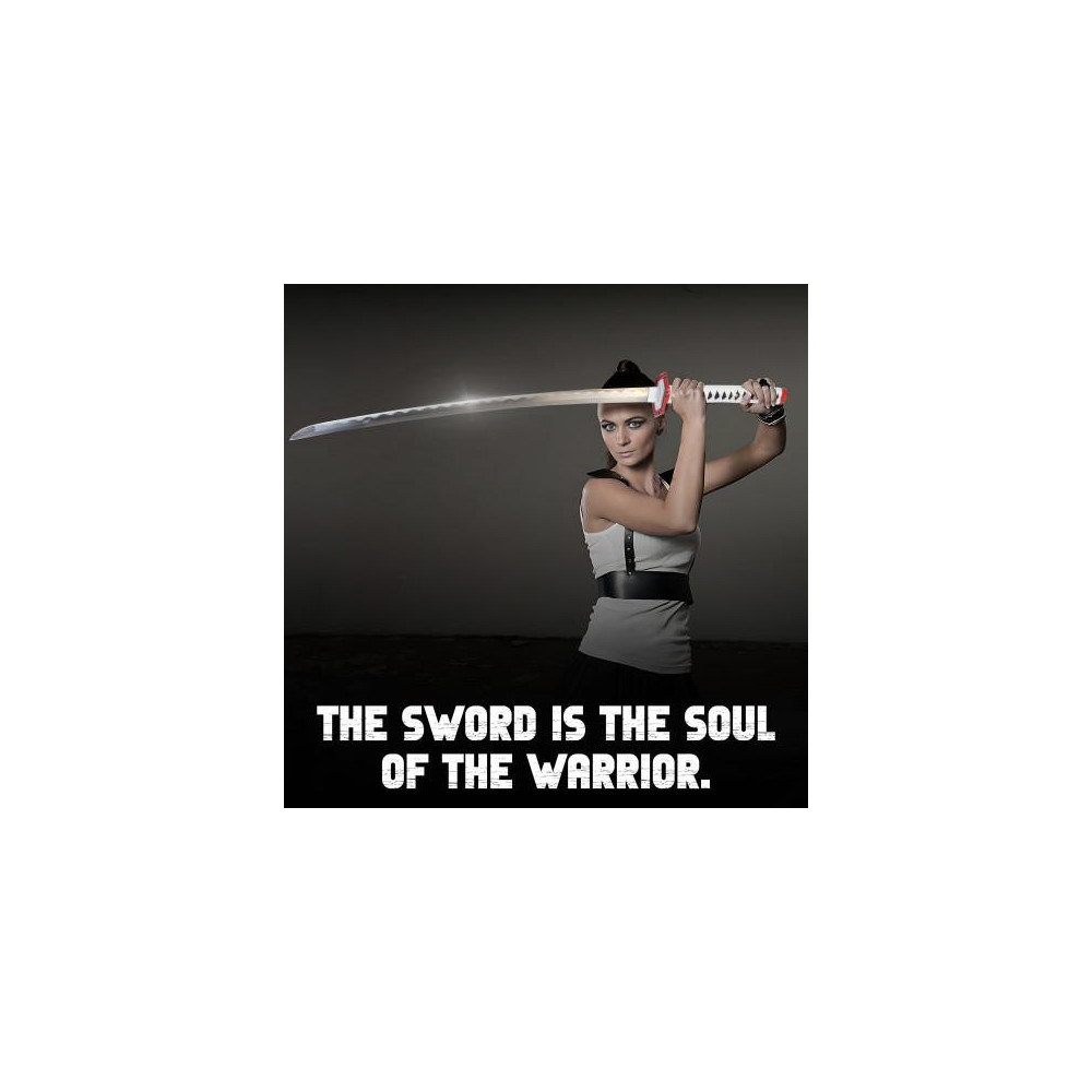 DEMON SLAYER: KIMETSU NO YAIBA TOMIOKA GIYUU'S SWORD - FORGIATA E PIEGATA A MANO, SET - 3