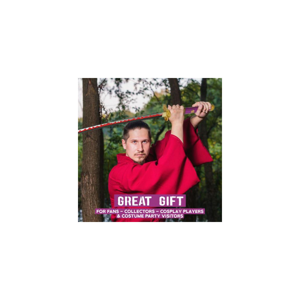 UN PEZZO - SPADA ENMA DI ODEN, VIOLA, FORGIATA A MANO - 4