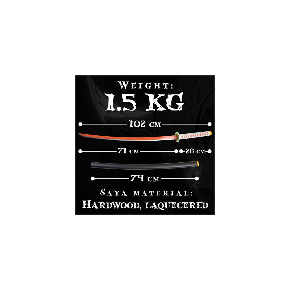 KATANA DE KANAO TSUYURI EN KIMETSU NO YAIBA DEMON SLAYER - 2