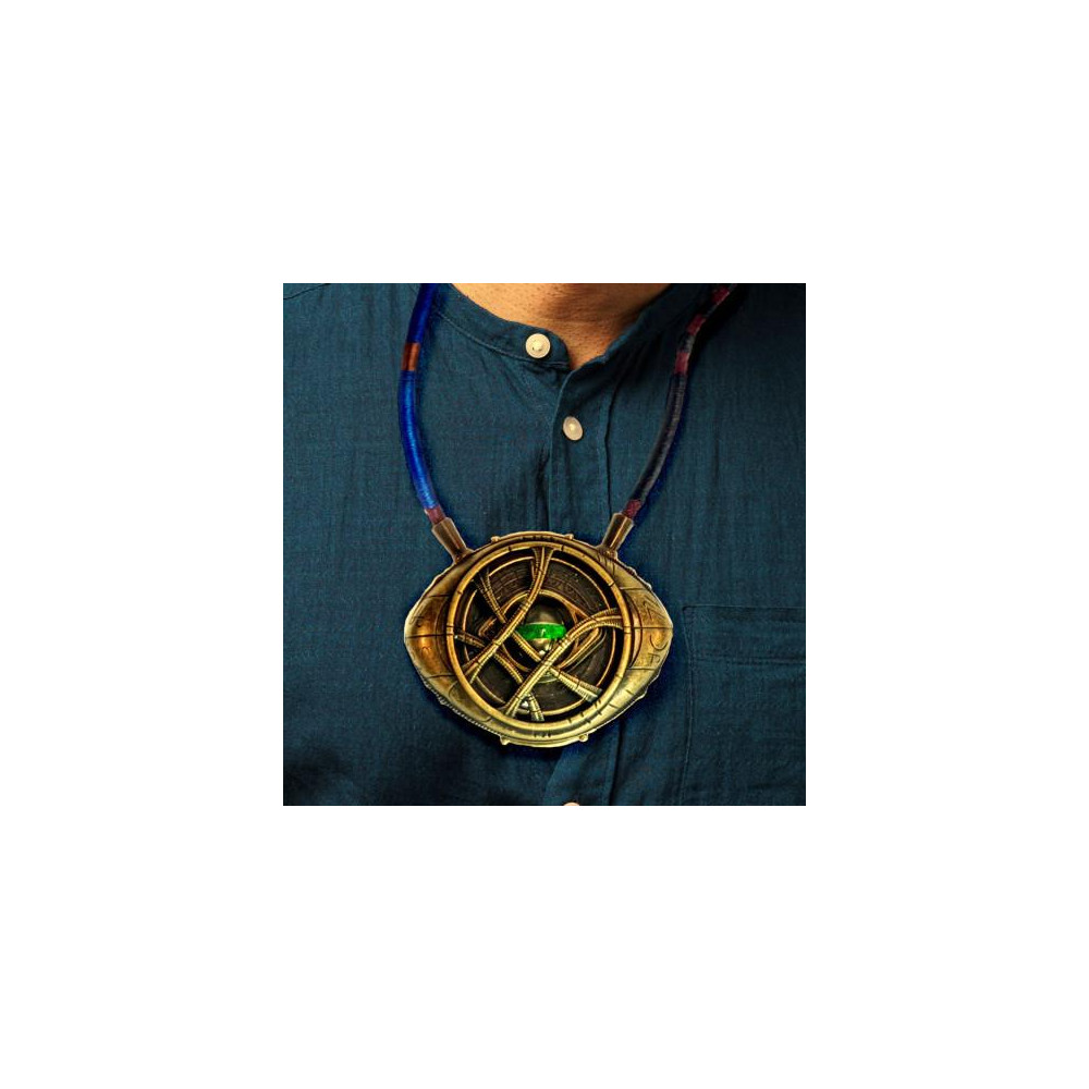 DR. STRANGE - COLLAR OJO AGAMOTTO HECHO DE METAL CON ILUMINACIÓN LED - 3