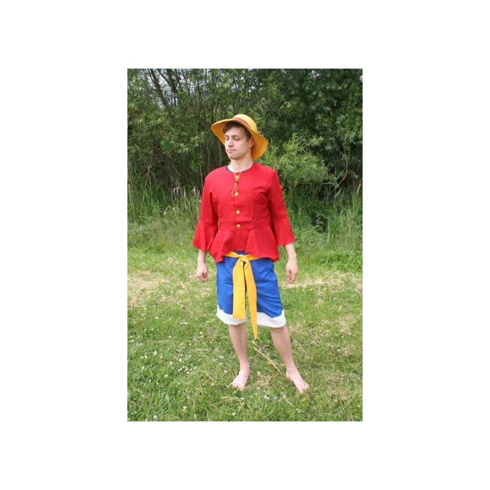 COSTUME COSPLAY DI MONKEY D. RUFY DELLA SERIE ONE PIECE - 1