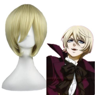 PERRUQUE MAJORDOME NOIRE - ALOIS TRANCY - OR CLAIR - 1