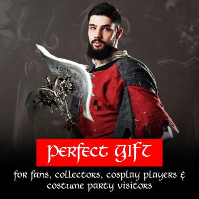 WARCRAFT - SHADOWMOURNE AXE - DECORATIVE VERSION - 3