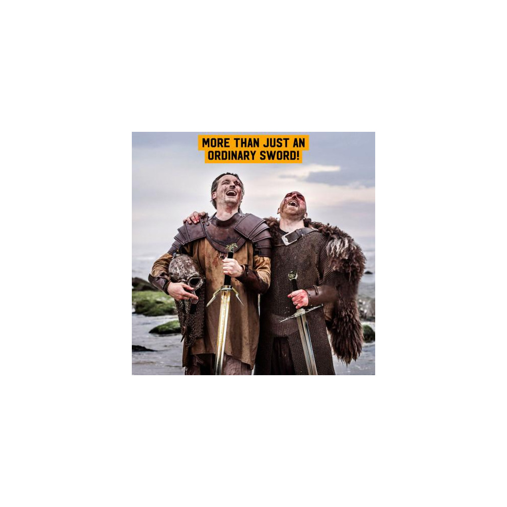 CONJUNTO DE ESPADA THE WITCHER - ESPADA DE PRATA + AÇO (PACOTE DE 41611 E 40659)  - 3