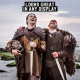 WITCHER - PUGNALE D'ACCIAIO + ARGENTO CON FODERO (41612 E 41613 BUNDLE) - 2