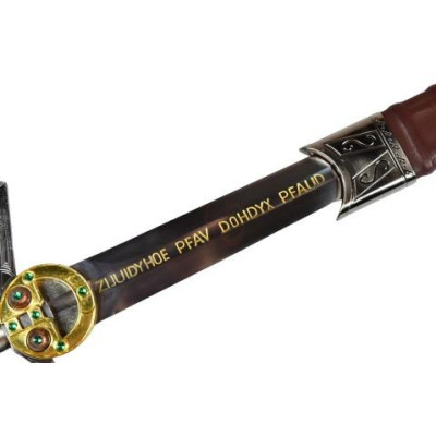 WITCHER - ÉPÉE EN ACIER AVEC FOURREAU ET CEINTURE - FORGÉE À LA MAIN, VERSION NETFLIX - LTD EDITION 500 - 1