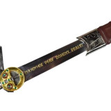 WITCHER - ÉPÉE EN ACIER AVEC FOURREAU ET CEINTURE - FORGÉE À LA MAIN, VERSION NETFLIX - LTD EDITION 500 - 1