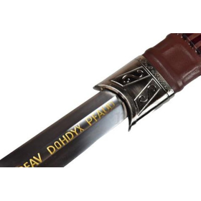 WITCHER - ÉPÉE EN ACIER AVEC FOURREAU ET CEINTURE - FORGÉE À LA MAIN, VERSION NETFLIX - LTD EDITION 500 - 2