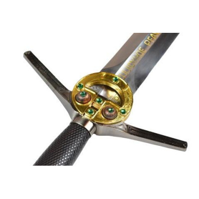 WITCHER - ESPADA DE ACERO CON VAINA Y CINTURÓN - FORJADA A MANO, VERSIÓN NETFLIX - EDICIÓN LTD 500 - 3