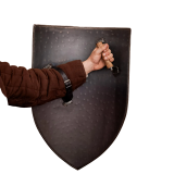 Scudo medievale in acciaio personalizzabile - 2