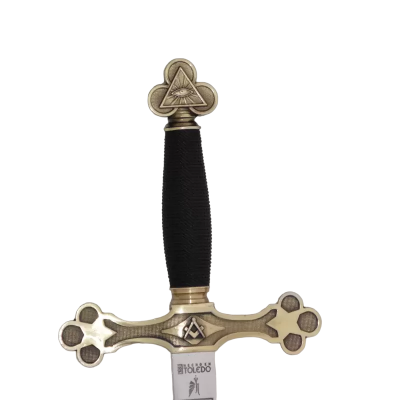 Espada Maçónica ouro  - 4