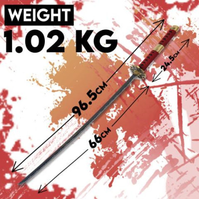 Katana Roronoa Zoro Sandai Kitetsu - 2
