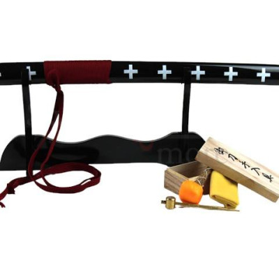 Katana Trafalgar Low One Piece Funcional Damasco 135 Cm  - 3