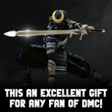 DEVIL MAY CRY - ÉPÉE DE RÉBELLION DE DANTE, LAME D’ARGENT - 4