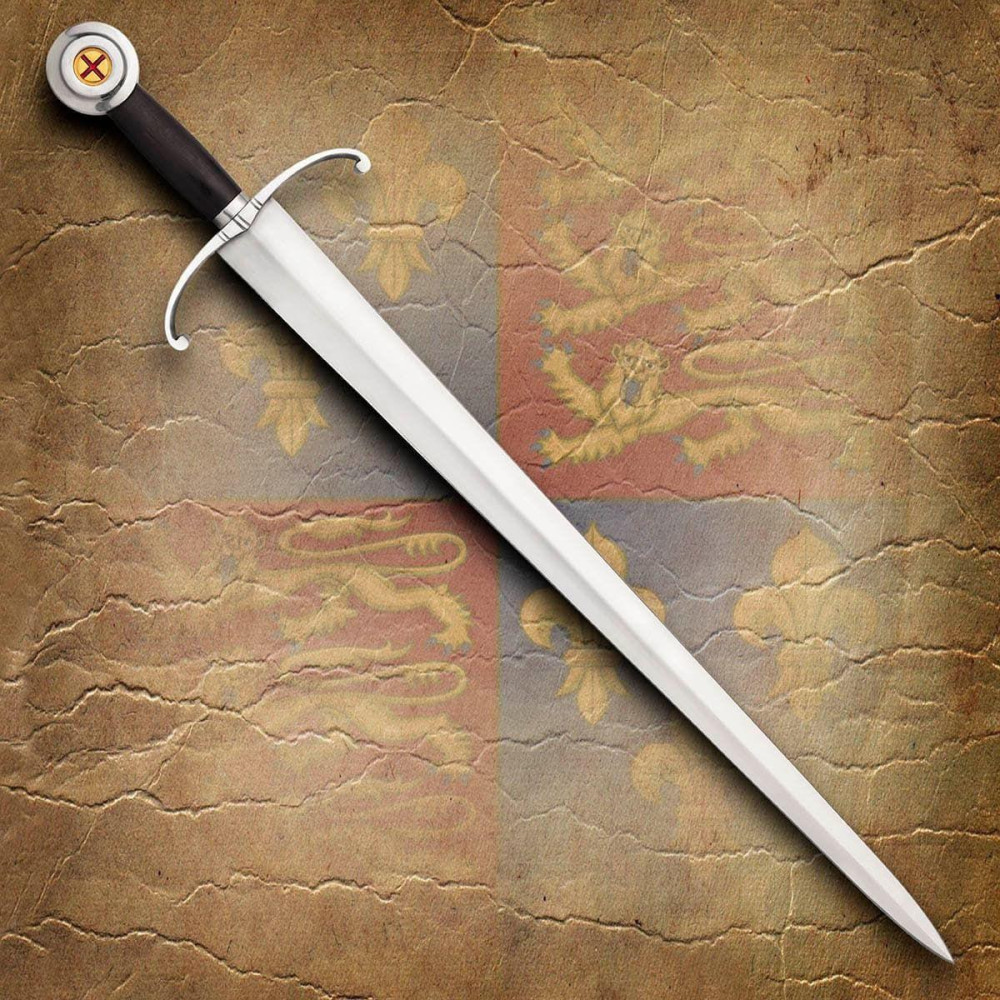 Henry V sword with leather scabbard - 2