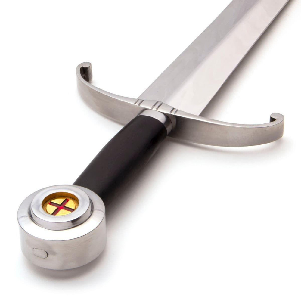 Henry V Sword with Leather Scabbard - 4