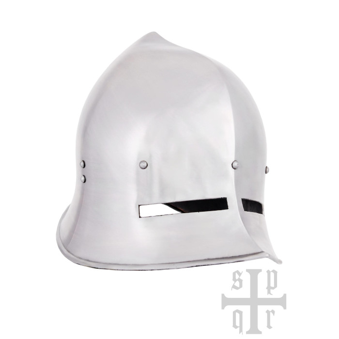 Late Medieval Kettle Helm with Eye Slit - 1