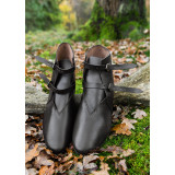 Bota de tornozelo com fivelas, marrom escuro  - 1