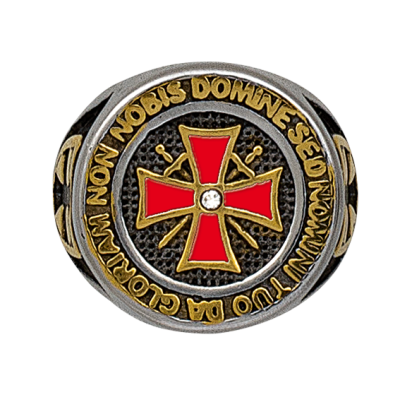 Anillo de sello templario - 1