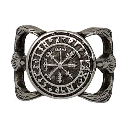 Anello con Sigillo del Cavaliere Templare - 1