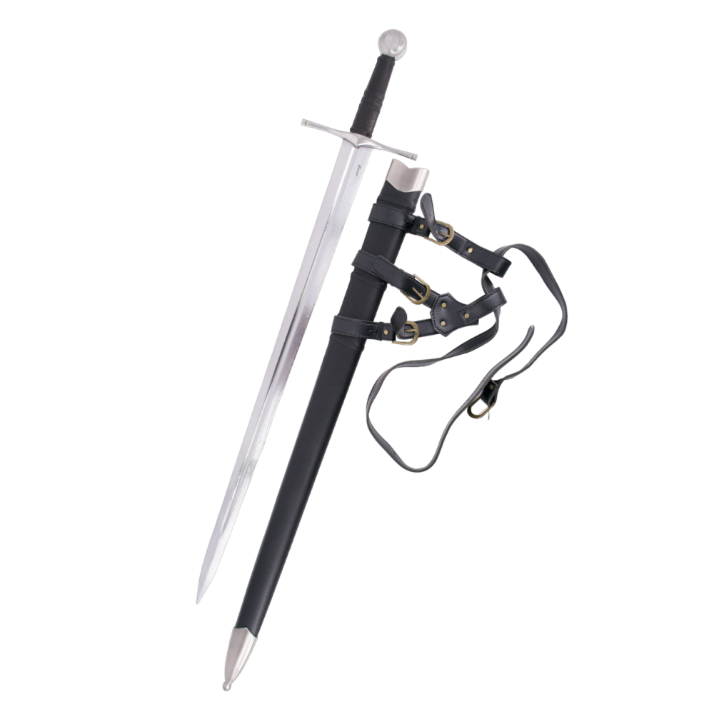 Espada funcional con tamaño total de 112,5 cm con vaina - 2