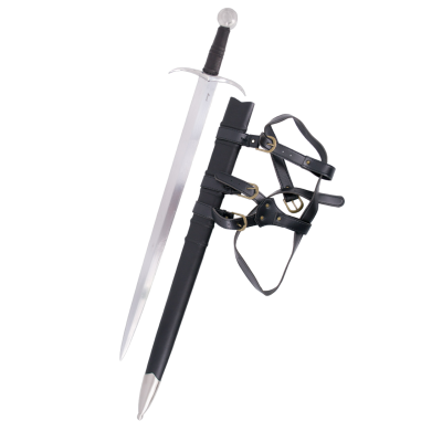 Épée fonctionnelle d’une taille totale de 97,5 cm avec fourreau - 1