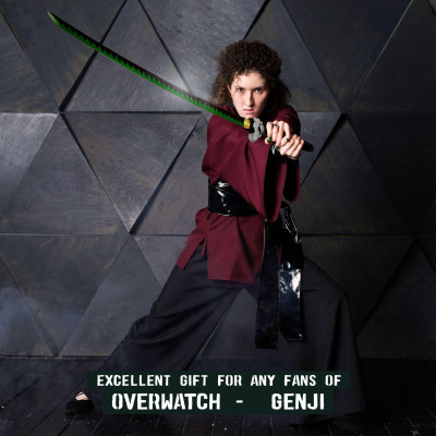 Overwatch - Espada de Genji, forjada à mão  - 5