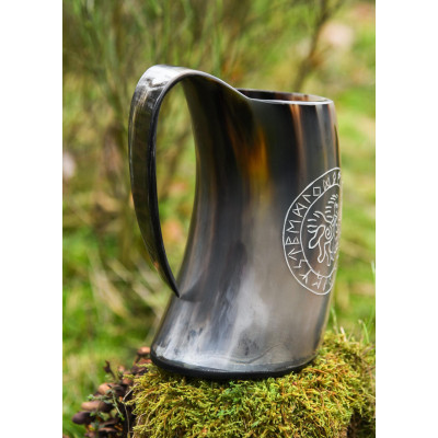 Beer mug with horn - Sleipnir - 1