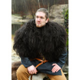 Pelle di spalla, rivestimento in pelle Berserker nera - 4