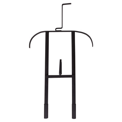 Supporto universale per armatura in metallo con piedistallo in legno marrone - 1