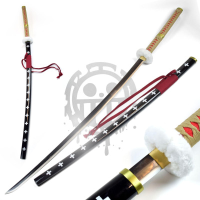 Trafalgar Katana, Marrone - Forgia a mano - Un Pezzo - 1