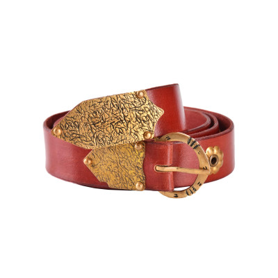 Cinto Medieval com Motivos Florais, aprox. 165 centímetros  - 1