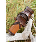 Roman Capsa, Portapergaminos de Cuero con 3 Pergaminos - 2