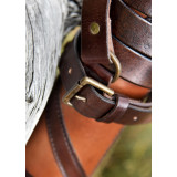 Roman Capsa, Portapergaminos de Cuero con 3 Pergaminos - 6