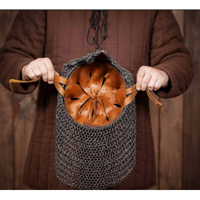 X secolo Vichingo Variago Rus' Slavo Elmo Gnezdovo Calibro 16 - 2