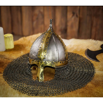 X secolo Vichingo Variago Rus' Slavo Elmo Gnezdovo Calibro 16 - 3