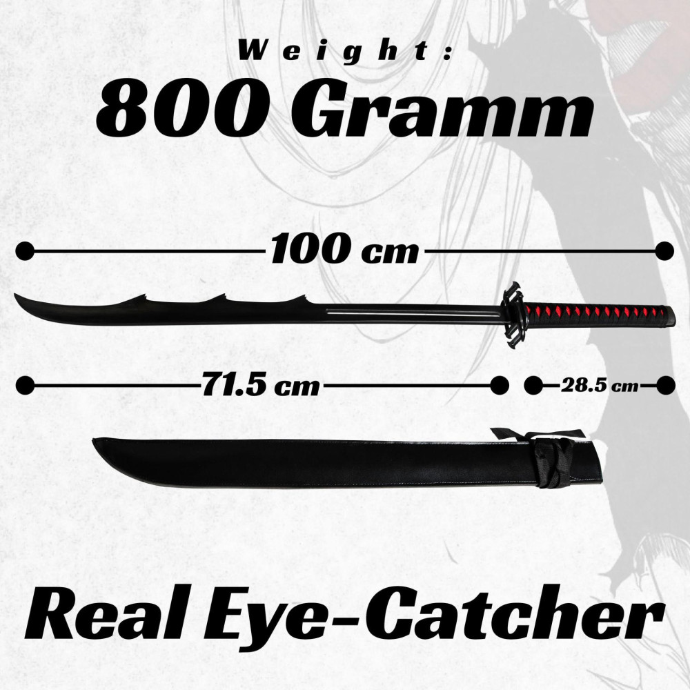 Katana Shikai Luna Cortante Zangetsu - 3