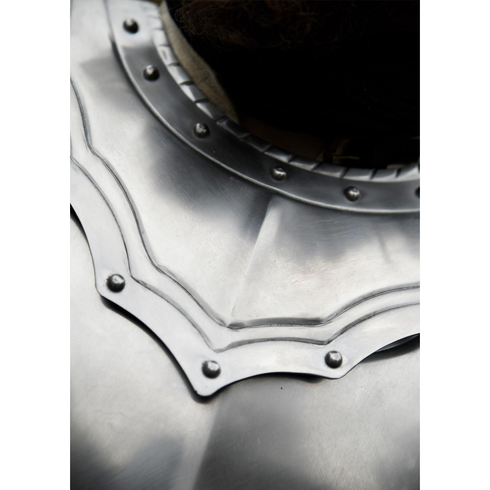 Gorget Gótico, Aço 1,2 mm  - 4