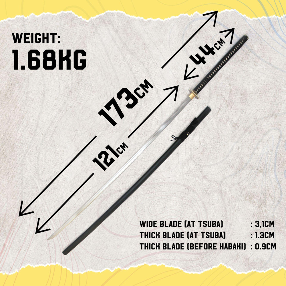 Spada Odachi funzionale - 1