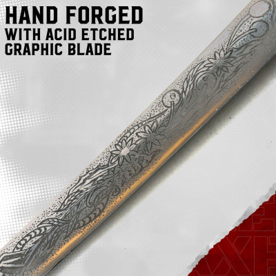 SUCKER PUNCH KATANA, FORGÉ À LA MAIN - 7