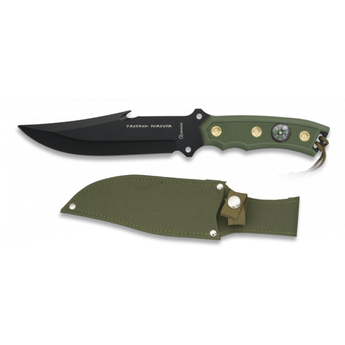 Cuchillo táctico White Bear con hoja de 18 cm  - 1