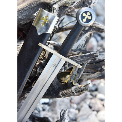 Épée Templi de la milice avec fourreau - 4